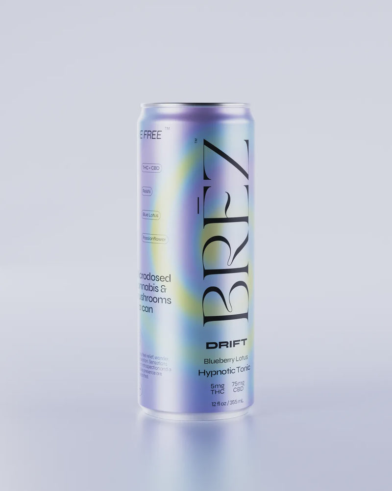 Brez Drift | Wild Blueberry & Lotus | 5mg THC, 75mg CBD