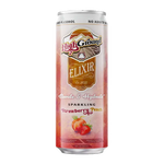 High Ground Elixir Mushroom Seltzer - Strawberry Peach 12oz