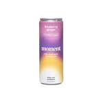 MOMENT Still Adaptogens & Botanical Drink -  Blueberry Ginger