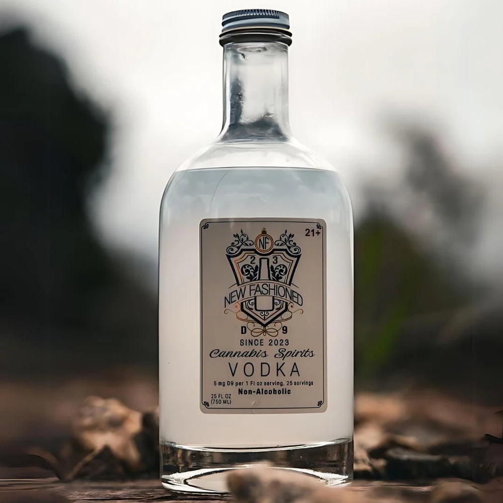 NEW FASHIONED-Vodka (Hemp-Infused, Alcohol Free)