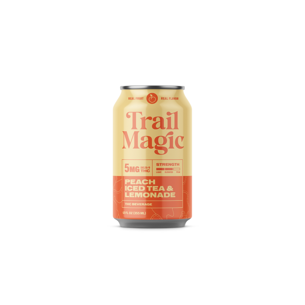 Trail Magic Half and Half Peach– 5mg THC